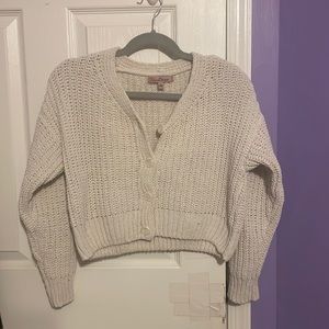 Button up knit cardigan